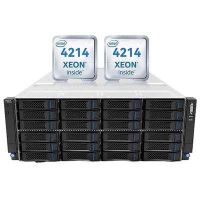 inspur NF5466M5 3104 8G PC 4U 2-소켓 24SFF 24SFF 저장장치와 함께 Xeon NF5280M6 서버