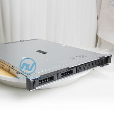 1U 형태 요인 델 파워지 R250 Xeon E-2314 랙 서버 450W 전원 공급
