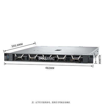 인텔 Xeon E2324 8GB 메모리 100% 오리지널 델 파워엣지 R350 1U 랙 서버 컴퓨터