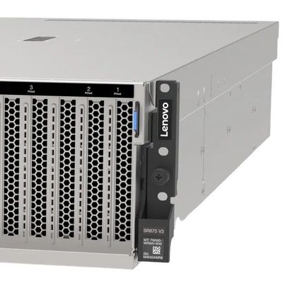 3GHz 프로세서 주 주파수 랙 서버 기업용 ThinkSystem SR675 V3