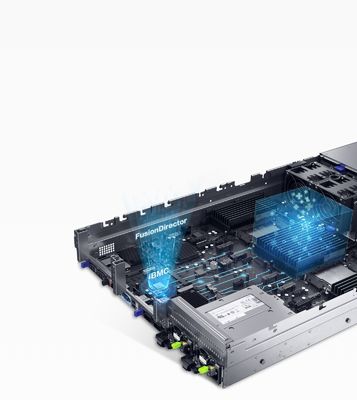 프라이빗 몰드 네 Xeon 프로세서 타입 FusionServer 2288H V7 2U 2-소켓 랙 서버