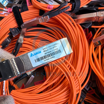 사용된 AOC SFP 10G 3M 광섬유 직결 케이블 10GB 스위치 용량