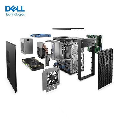 스톡 정밀 3640 타워 워크스테이션 I7-10700 CPU 8G RAM 및 NVIDIA T400 4G