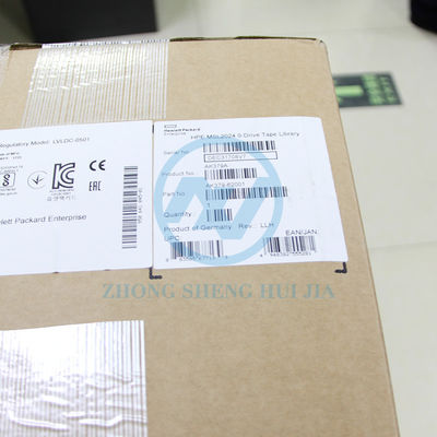 개인 Mold HP MSL2024 테이프 라이브러리 24 슬롯 LTO-6 StoreEver MSL2024 0-Drive for HPE