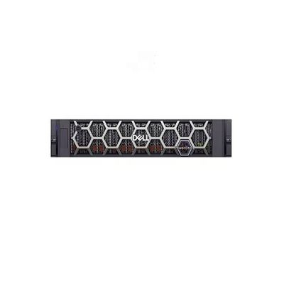 25개의 NVMe 드라이브 슬롯이 있는 DELL EMC 파워스토어 500T 2U 2 노드 랙 장치