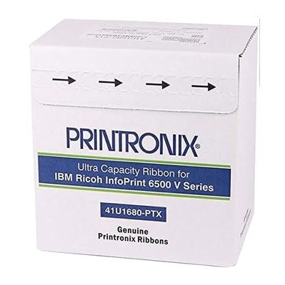 프린트로닉스 41U1680-PTX 듀얼 스풀 리본 6-팩 블랙 ASIN B016GNX96G 출하 준비