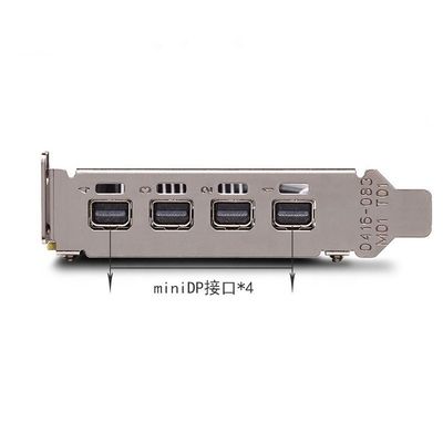 PCI 익스프레스 3.0 16X NVIDIA QUADRO P1000 미니 디스플레이 포트 출력 프로