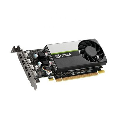 팬쿨러 NVIDIA T1000 4G GDDR6 GPU 128비트 메모리 인터페이스 PCI 익스프레스 3.0 x 16