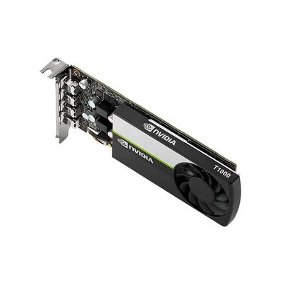 팬쿨러 NVIDIA T1000 4G GDDR6 GPU 128비트 메모리 인터페이스 PCI 익스프레스 3.0 x 16