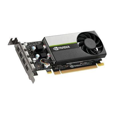팬쿨러 NVIDIA T1000 4G GDDR6 GPU 128비트 메모리 인터페이스 PCI 익스프레스 3.0 x 16