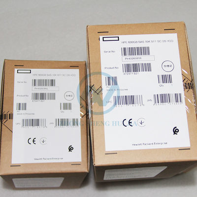 HPE 2.4TB 10K 12G 2.5" SAS SC 512E DS HDD 하드 드라이브 gen9 및 gen10 항목 상태