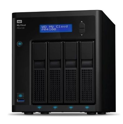 WD 웨스턴 데이터 마이 클라우드 프로 PR4100 NAS 네트워크 저장 4-디스크 WDBNFA0000NBK 높은 용량
