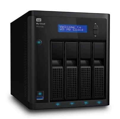 WD 웨스턴 데이터 마이 클라우드 프로 PR4100 NAS 네트워크 저장 4-디스크 WDBNFA0000NBK 높은 용량