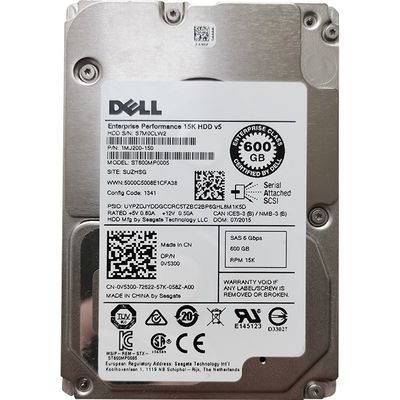 엔터프라이즈 퍼포먼스 15k HDD V5 600G 15K SAS 2.5 ST600MP0005 하드 디스크 04HGTJ 1MJ200-150