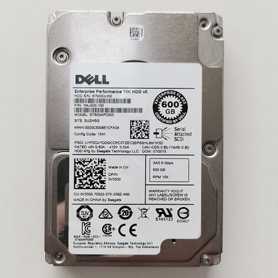 엔터프라이즈 퍼포먼스 15k HDD V5 600G 15K SAS 2.5 ST600MP0005 하드 디스크 04HGTJ 1MJ200-150
