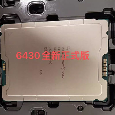 INTEL XEON 골드 프로세서 60M 캐시 2.10 GHz 32 코어 SRM7A 서버 CPU 6430 서버